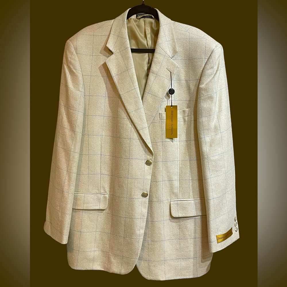 Bernhard Altmann Silk/Linen/Wool Blazer 48R